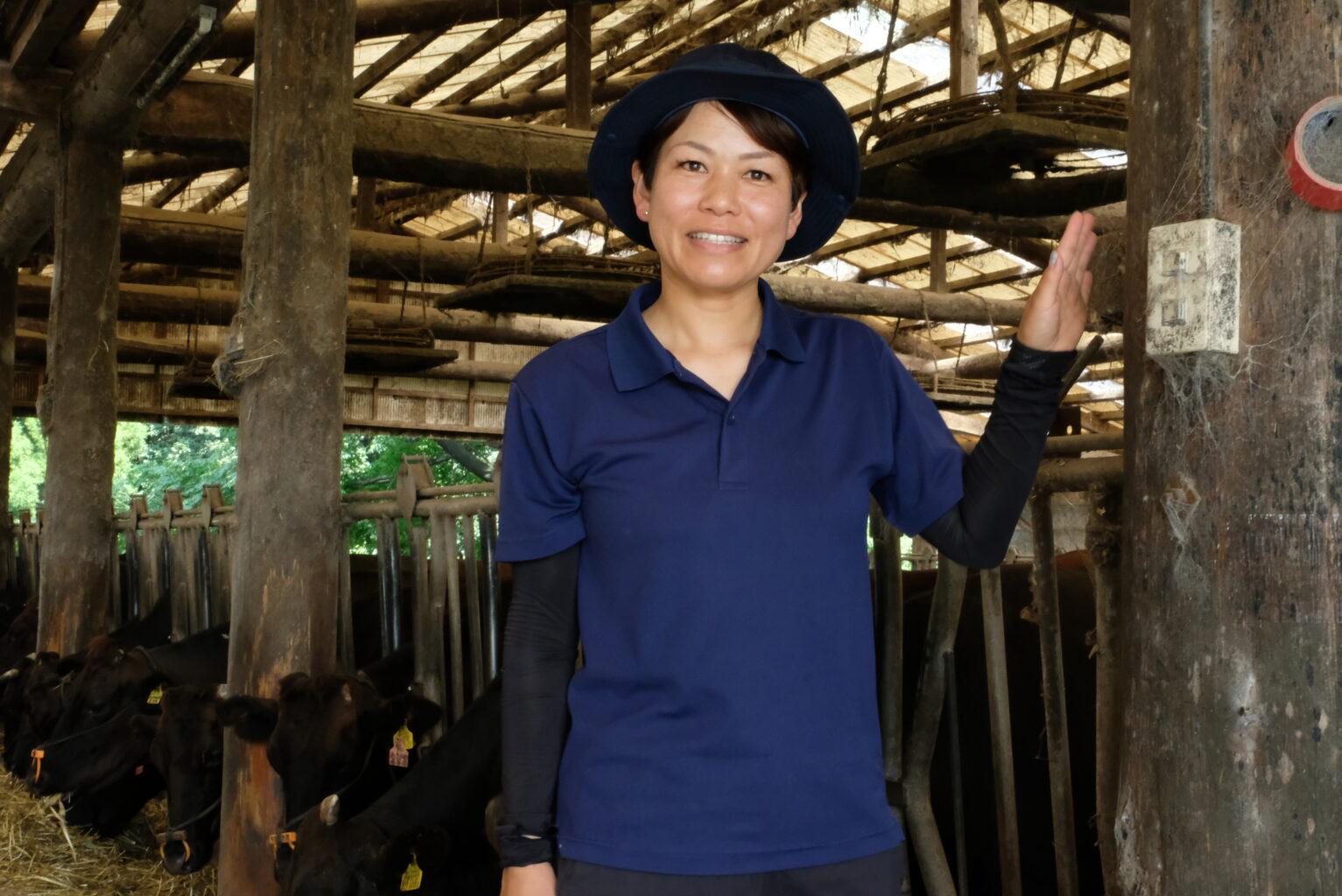 鹿児島の畜産の環境と出会いが支えた、ある女性の畜産生産者の